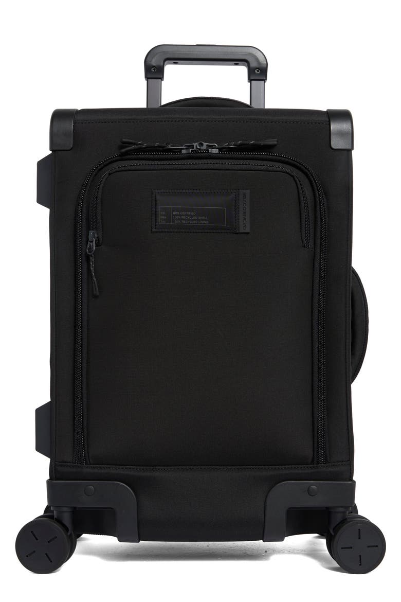 Seattle Carry-On Rolling Suitcase, Main, color, ONYX