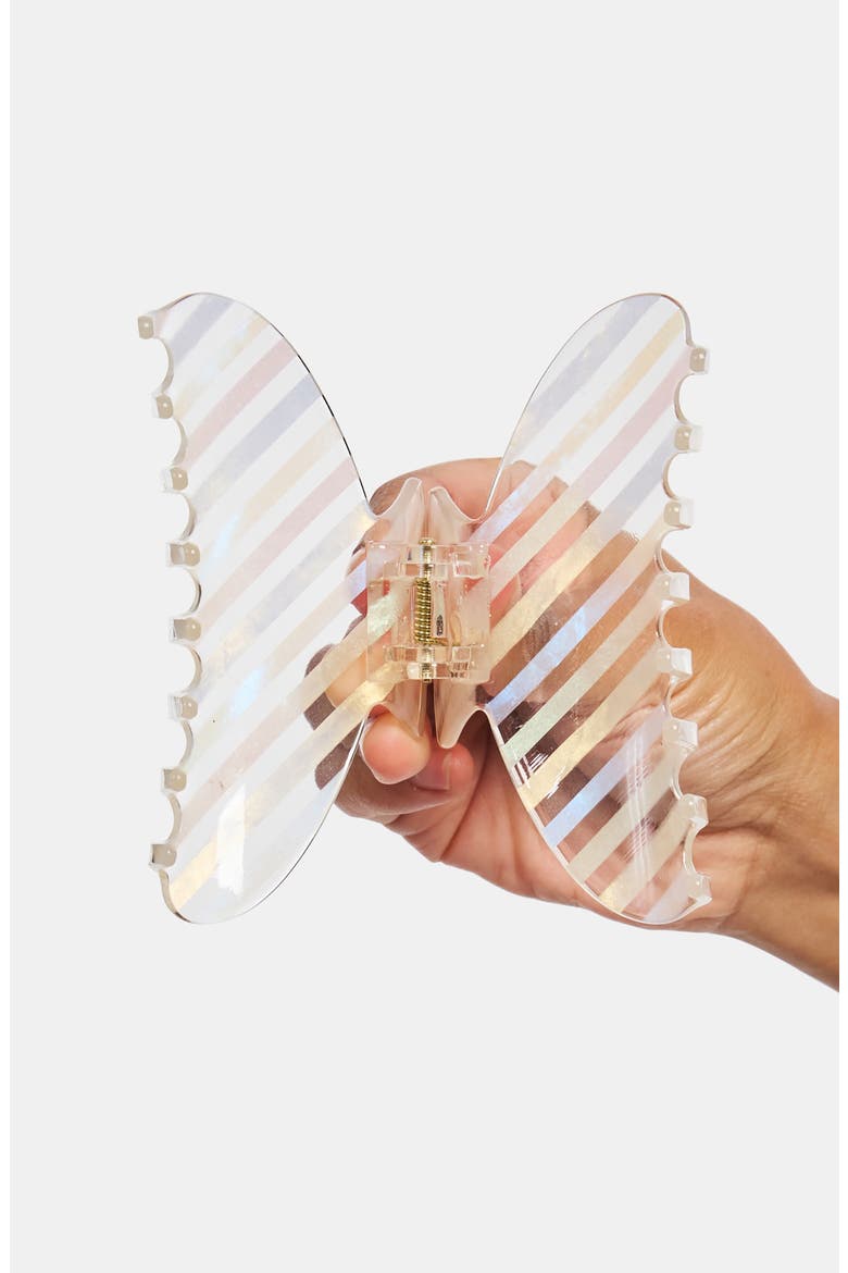Baby Dolly Claw Clip, Alternate, color, WHITE CLEAR