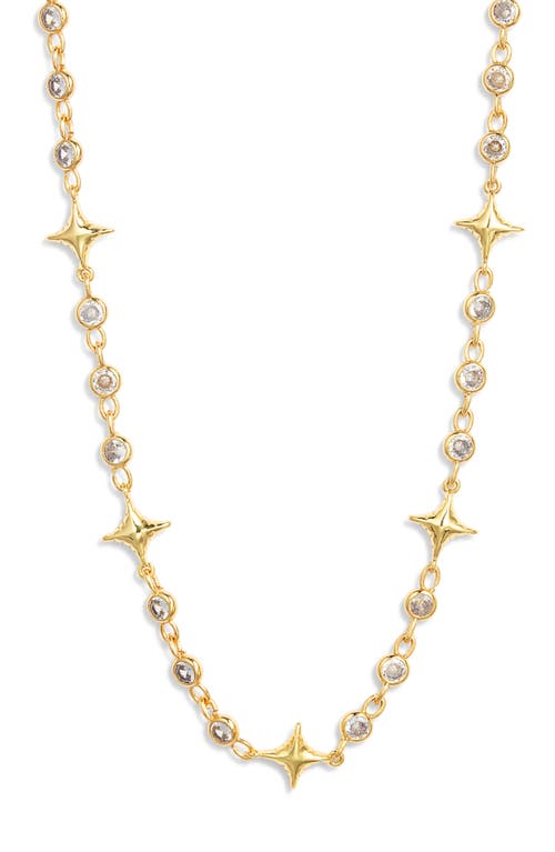 Vidakush Star Power Choker Necklace In Gold