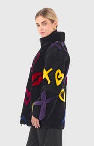 GORSKI Genuine Shearling Zip Short Jacket