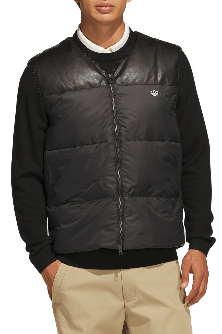 Originals Down Vest, Main, color, BLACK
