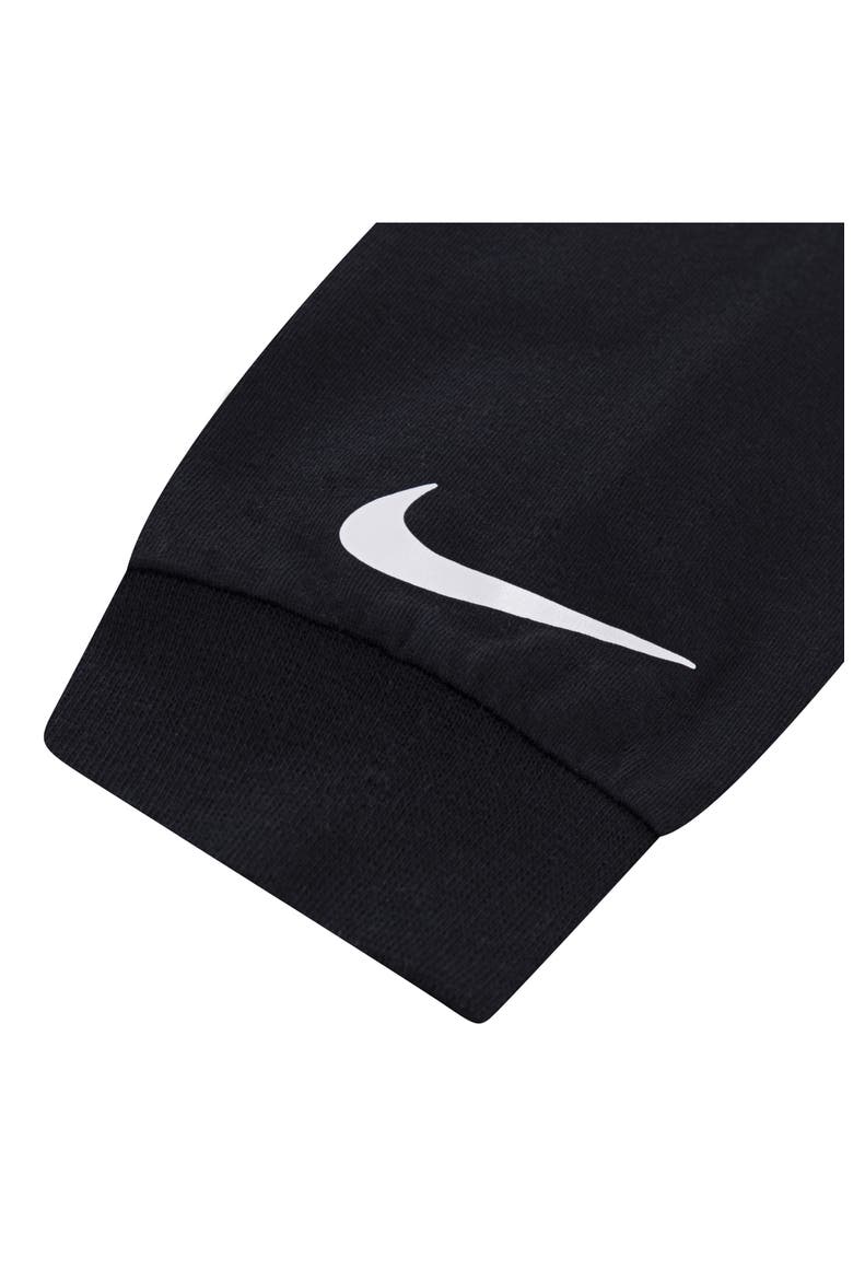 Kids' Boxy Basketball Long Sleeve Graphic T-Shirt, Alternate, color, BLACK