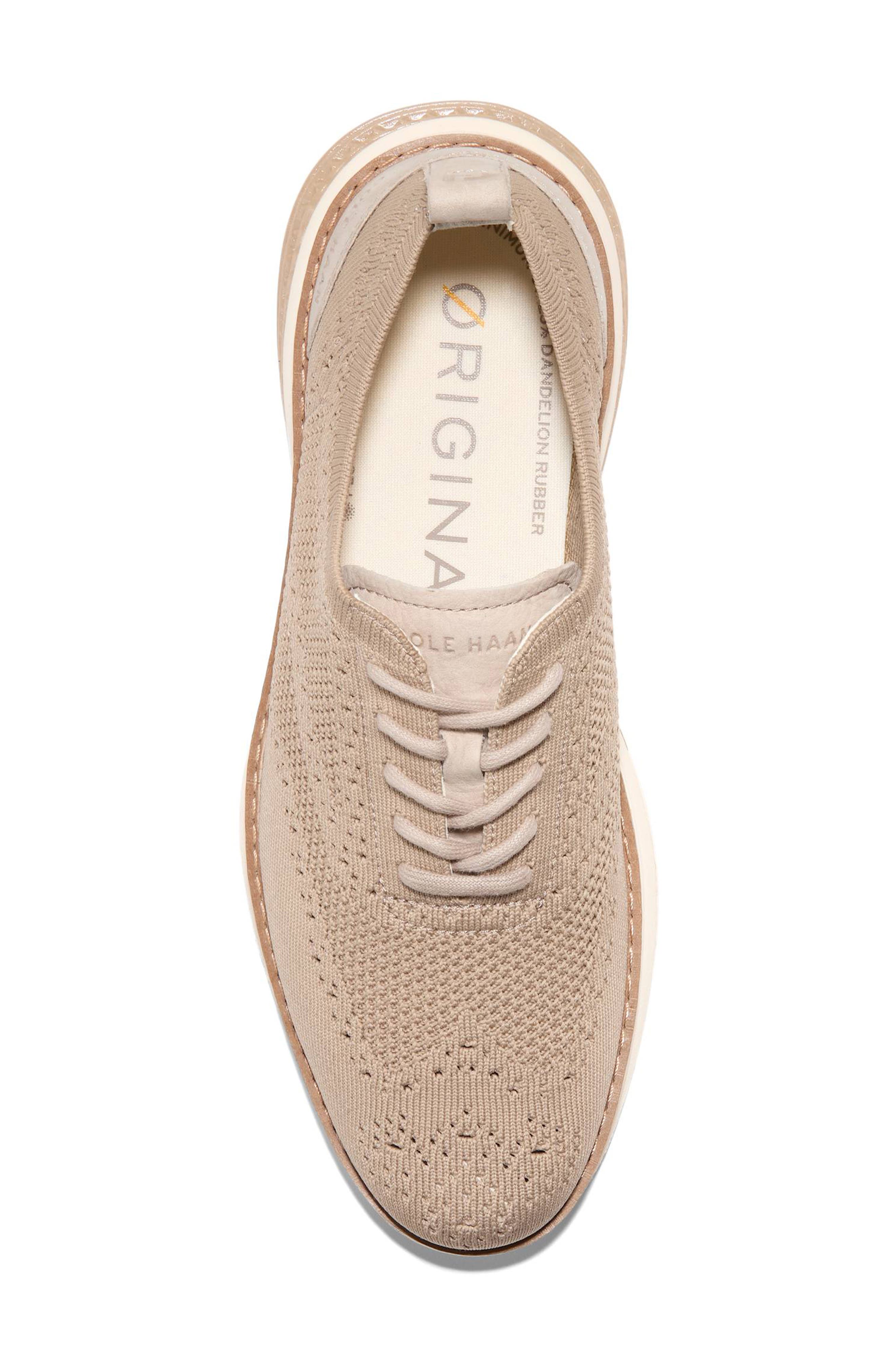 Cole Haan Original Grand Energyweave Stitchlite<sup>™</sup> Oxford, Alternate, color, Rye / Ivory / Natural