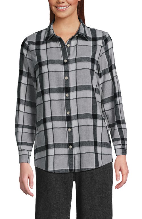 Lands' End Flannel Shirt In Multi