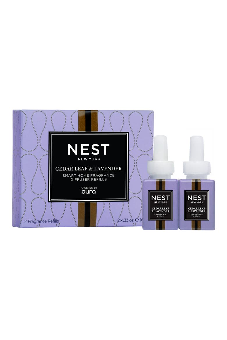 x Pura Home Fragrance Diffuser Refill Duo, Main, color, CEDAR LEAF