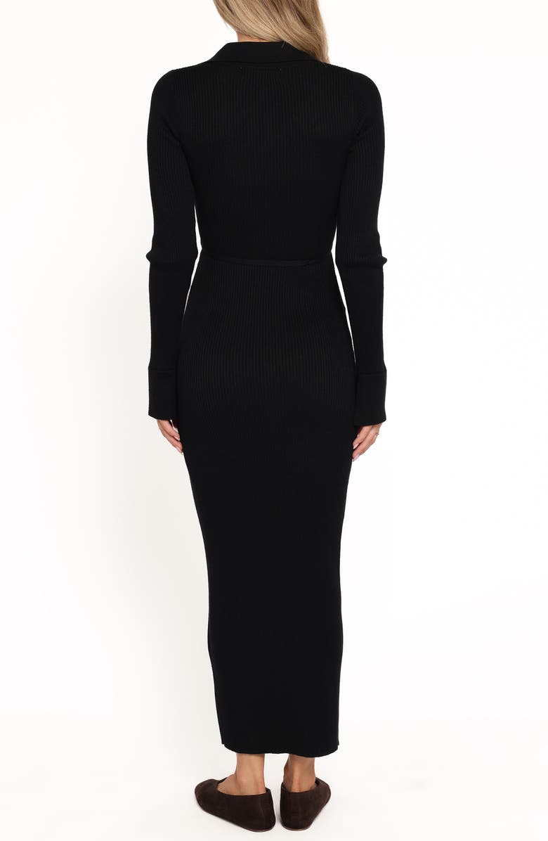 Petal 
Pup Kadi Maxi Sweater Dress, Alternate, color, Black