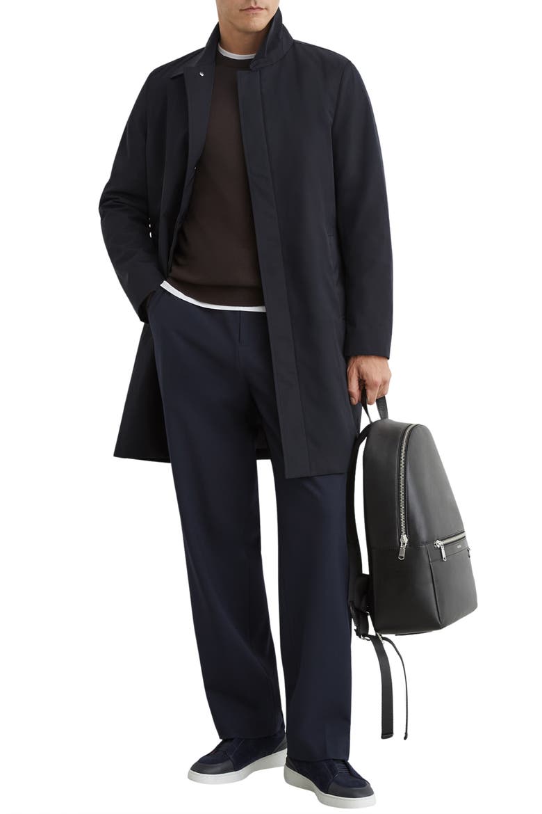 Lawlen Technical Long Jacket, Alternate, color, NAVY