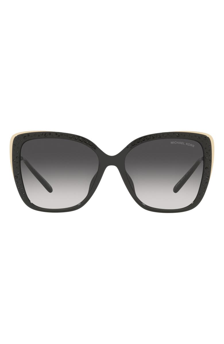 Michael Kors East Hampton 56mm Square Sunglasses, Main, color,