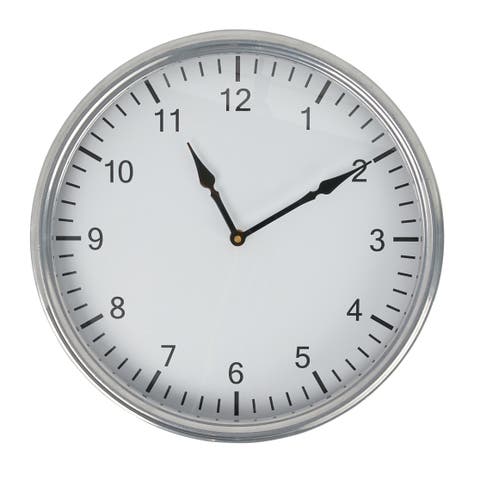 Classic Round Metal Wall Clock