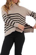 Ripe Maternity Gerrie Stripe Maternity/Nursing Sweater