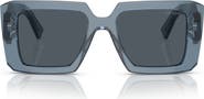 Prada 56mm Square Sunglasses