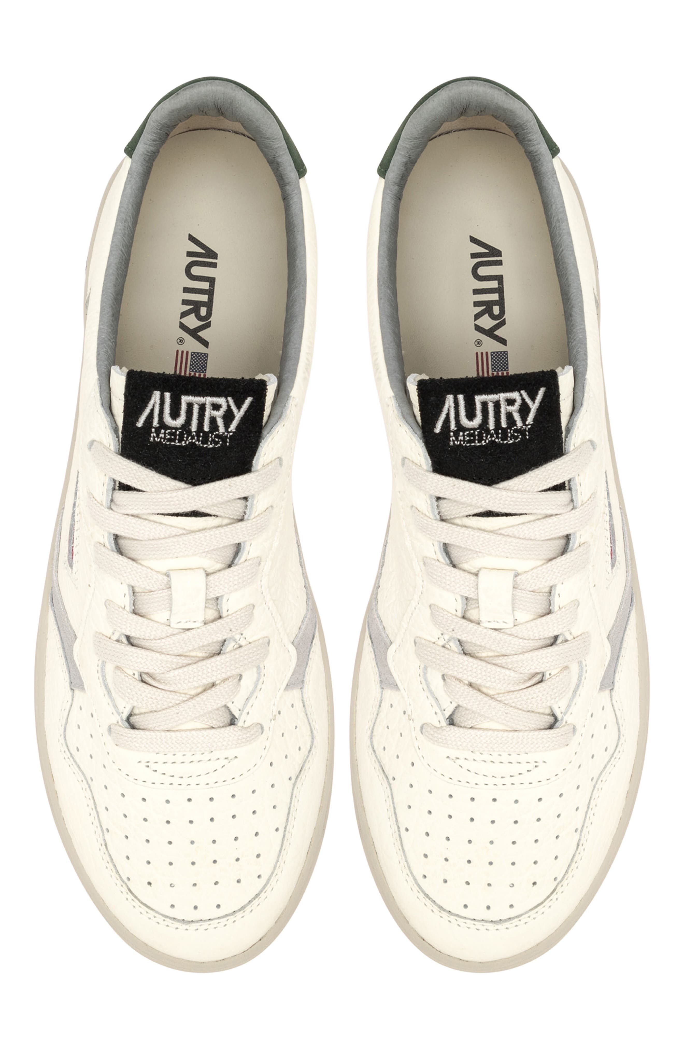 AUTRY Medalist Low Sneaker, Alternate, color, Nbk/Ele/Suede Mnt/Loft