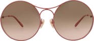 Chloé 58mm Round Sunglasses