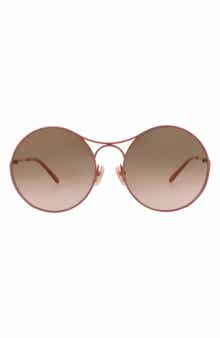 Chloé 58mm Round Sunglasses