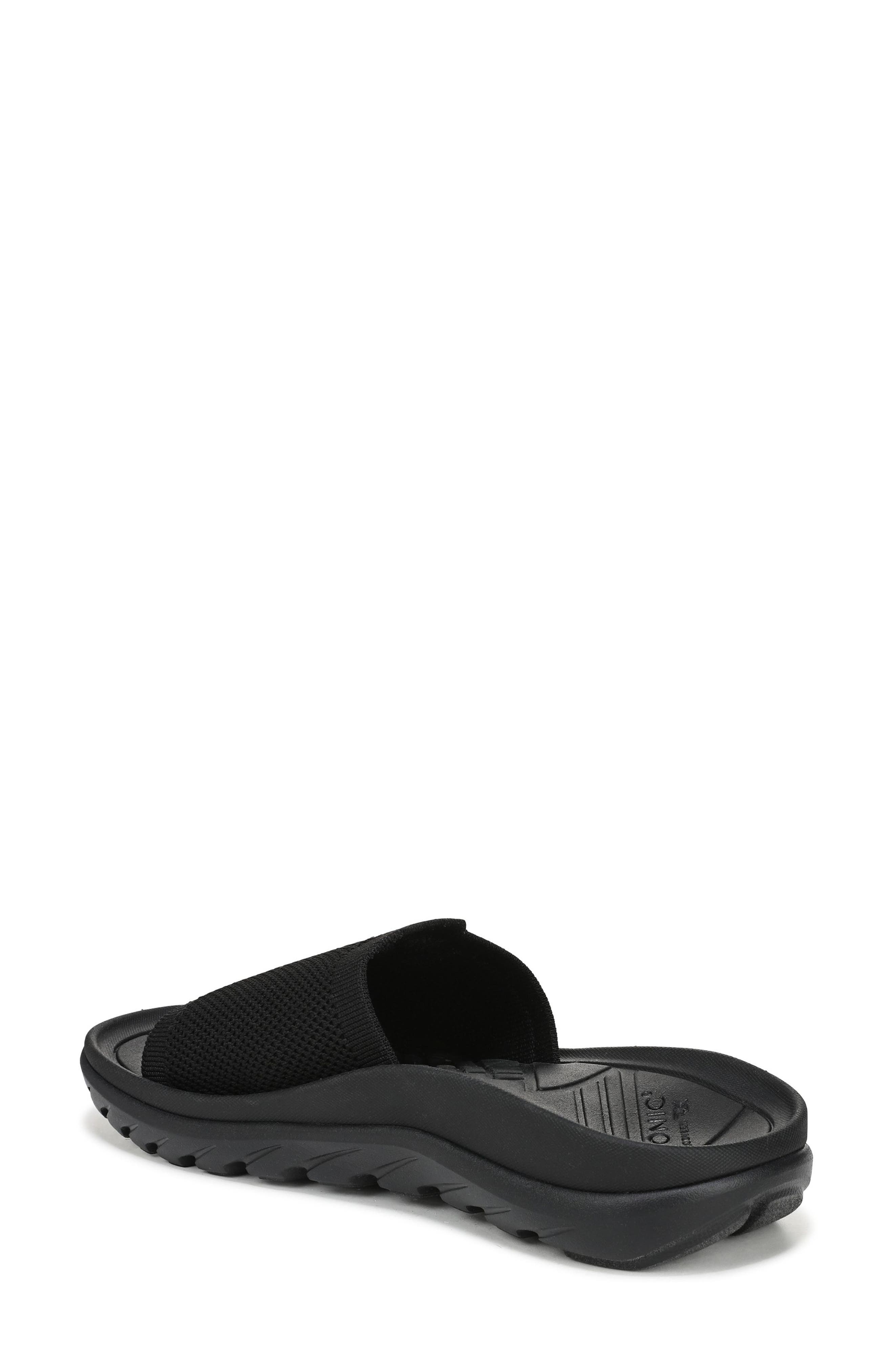 Haven RX Mesh Recovery Slide Sandal, Alternate, color, BLACK