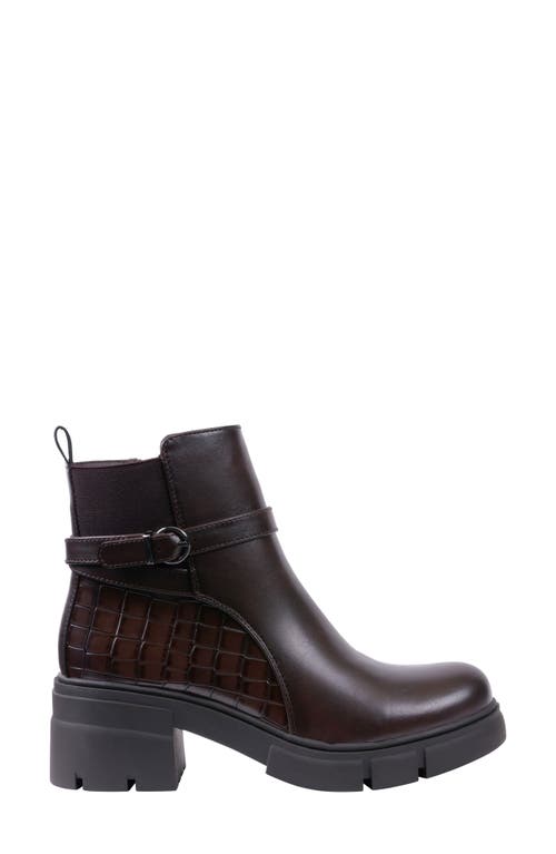 Good Choice New York Troy Lug Sole Boot In Brown