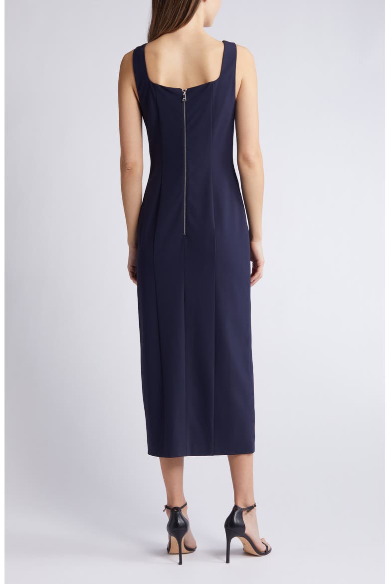 Dineza Midi Sheath Dress, Alternate, color, DK BU