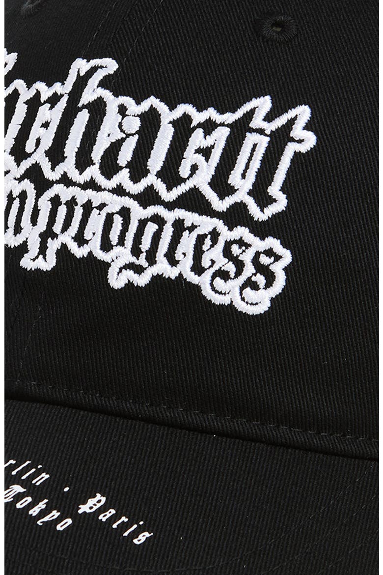 World Tour Baseball Cap, Alternate, color, BLACK / WHITE