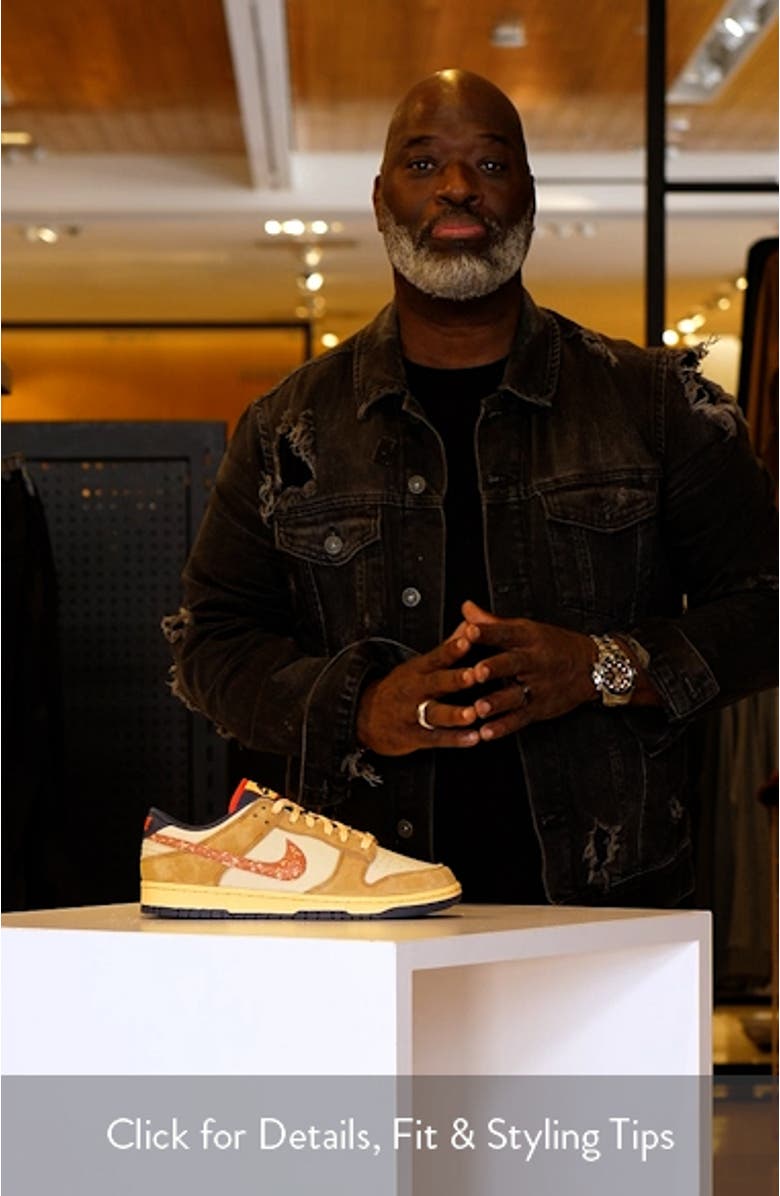 Dunk Low Retro SE Basketball Sneaker, sales video thumbnail