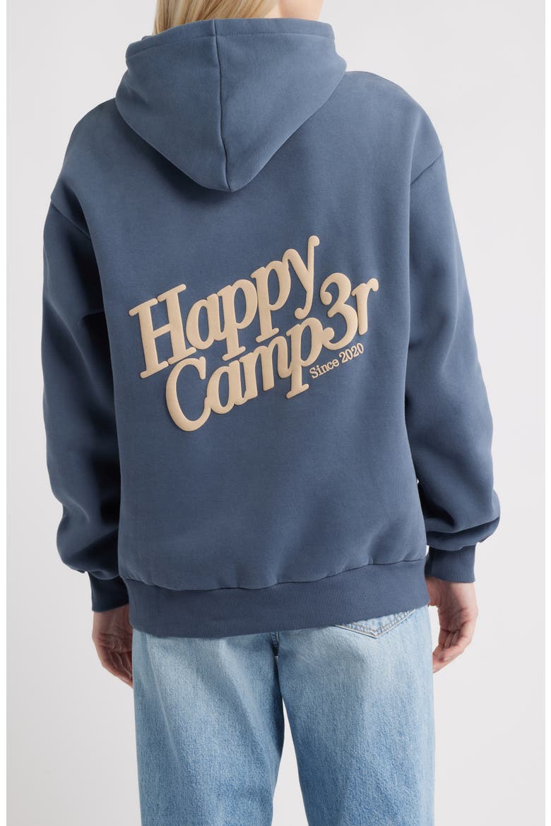 Puff Series Core Logo Cotton Blend Hoodie, Alternate, color, MIDNIGHT BLUE