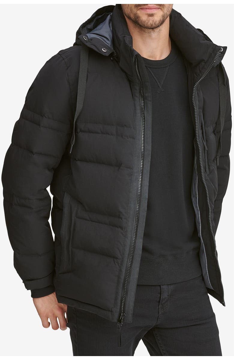 Andrew Marc Huxley Removable Hood Jacket, Alternate, color, 