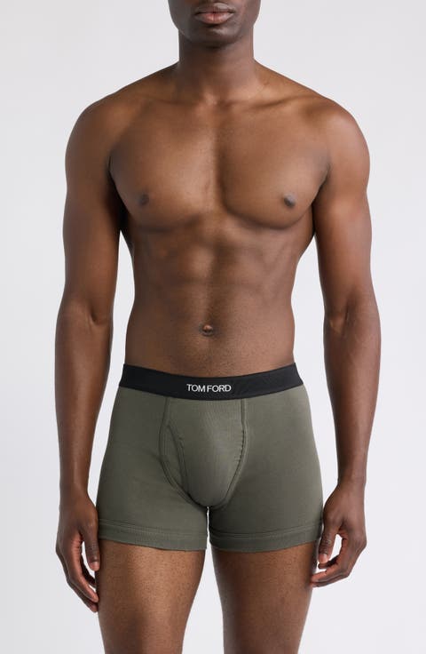Cotton Stretch Jersey Boxer Briefs