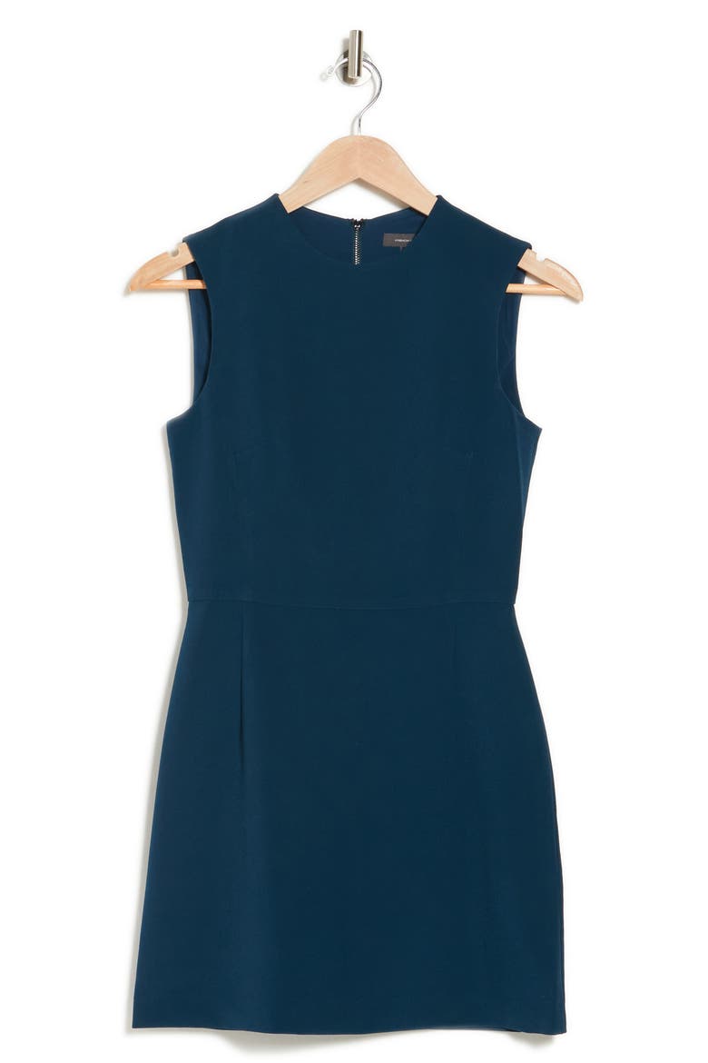 Whisper Sleeveless Sheath Minidress, Alternate, color, DEEP TEAL