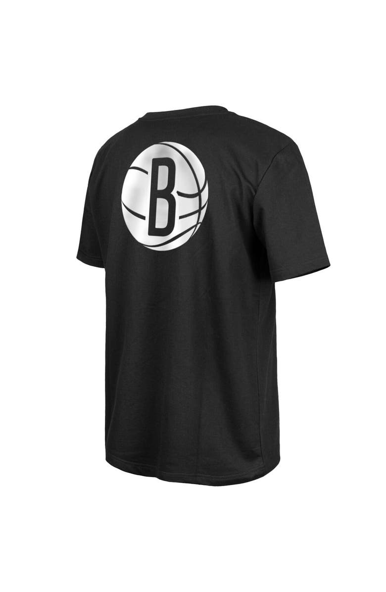 New Era Men's New Era Black Brooklyn Nets 2023/24 City Edition Elite Pack T-Shirt, Alternate, color, 