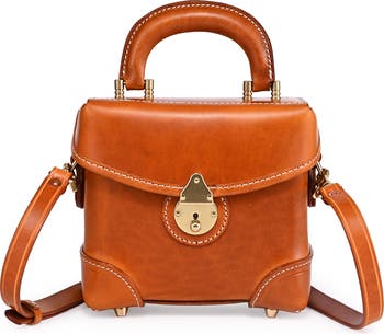 OLD TREND Azalea Genuine Leather Vintage Box Crossbody | Nordstrom