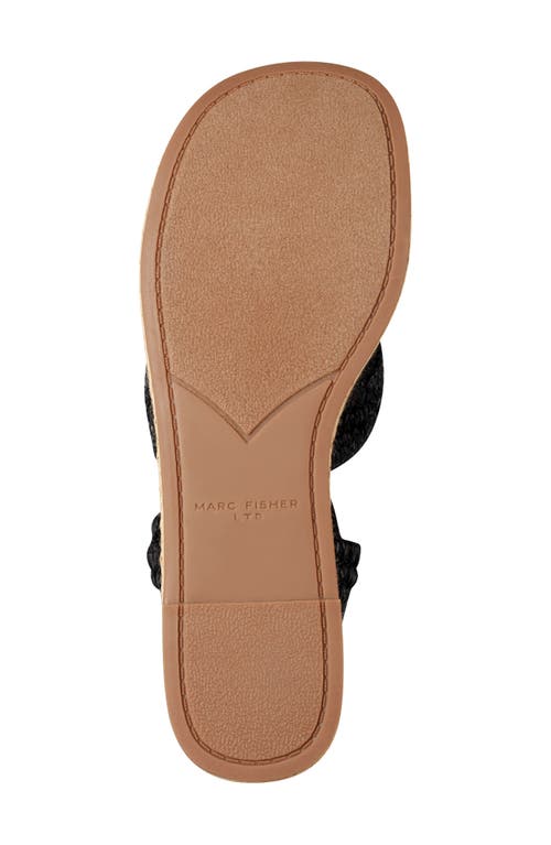 Marc Fisher Ltd Payley Ankle Strap Platform Sandal In Black