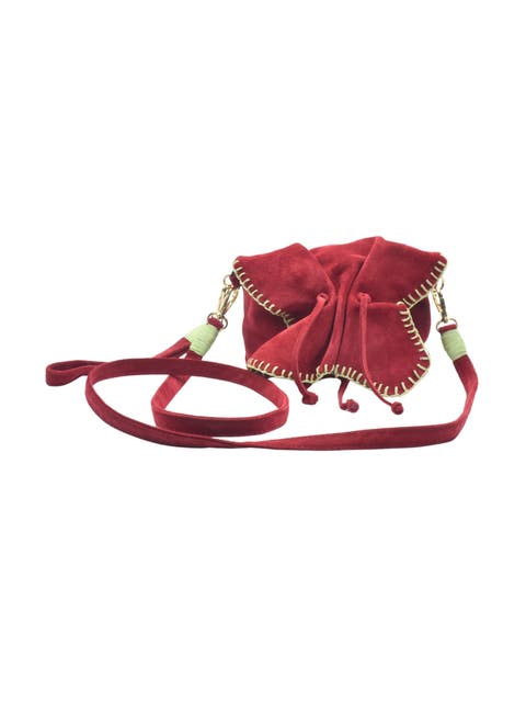 Mini Butterfly Suede Leather Bag
