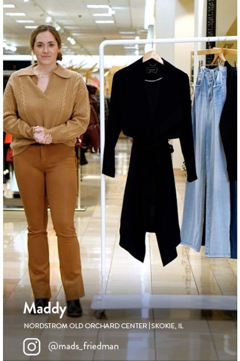 Shawl Collar Belted Coat video