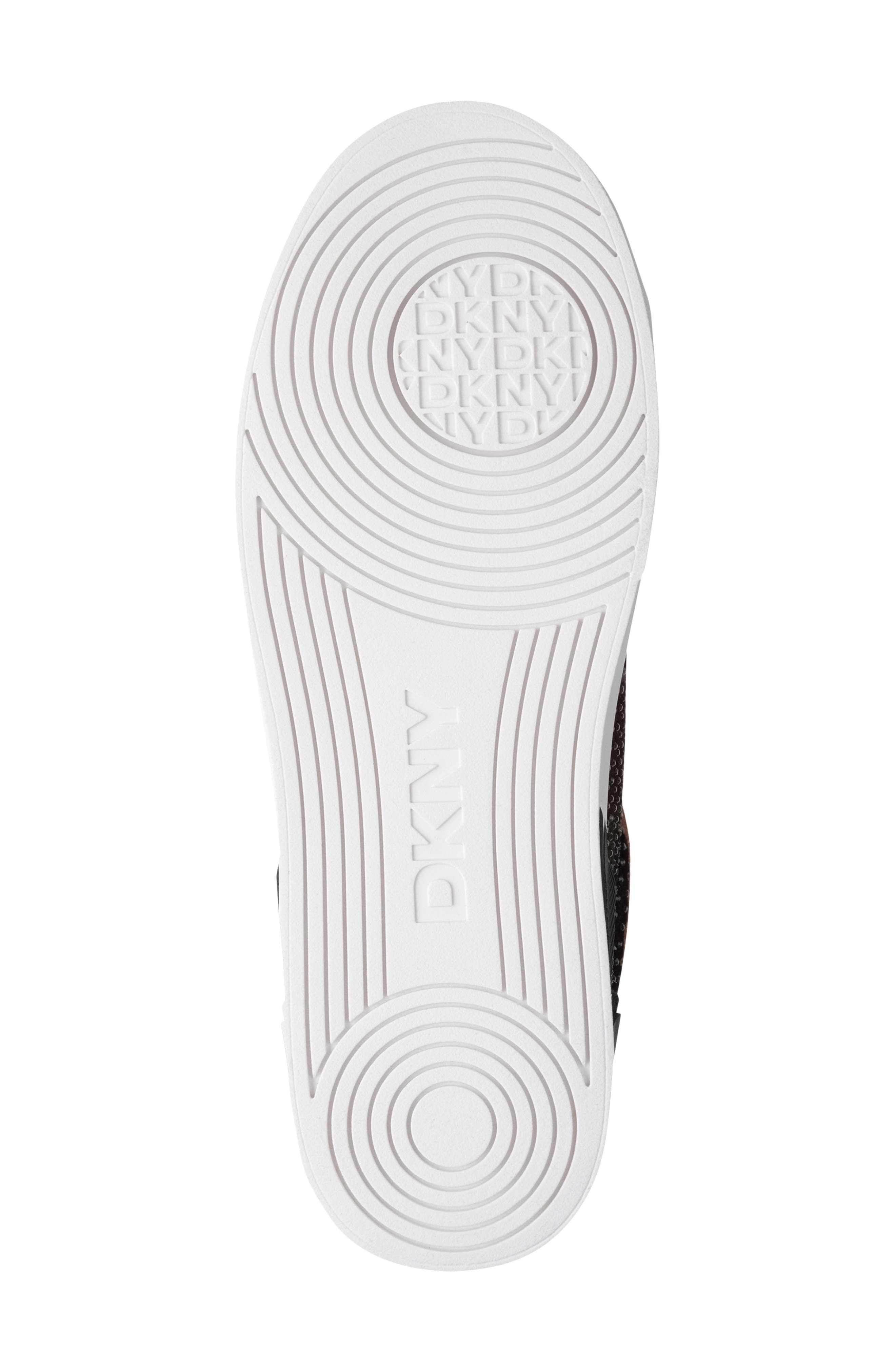 DKNY Mei Crystal Stud Sneaker, Alternate, color, Green Multi/ Black