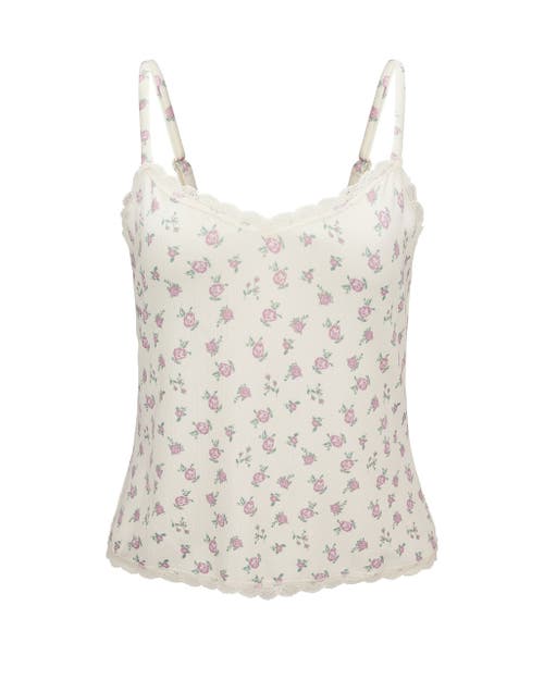 Adore Me Pointelle Cami Top In Neutral