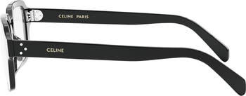 Bold 3 Dots 49mm Small Rectangular Optical Sunglasses