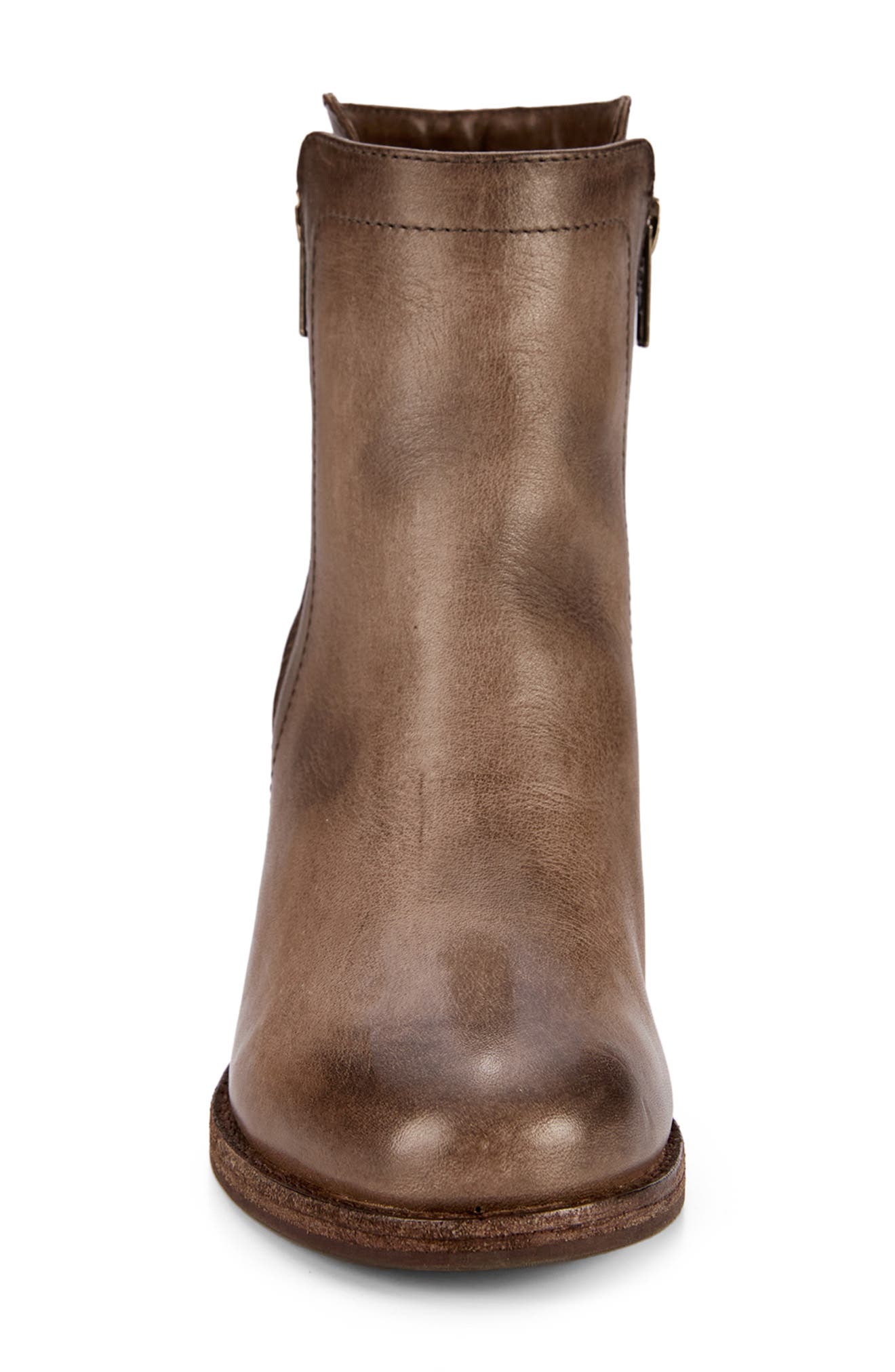 Addie Double Zip Bootie, Alternate, color, STONE