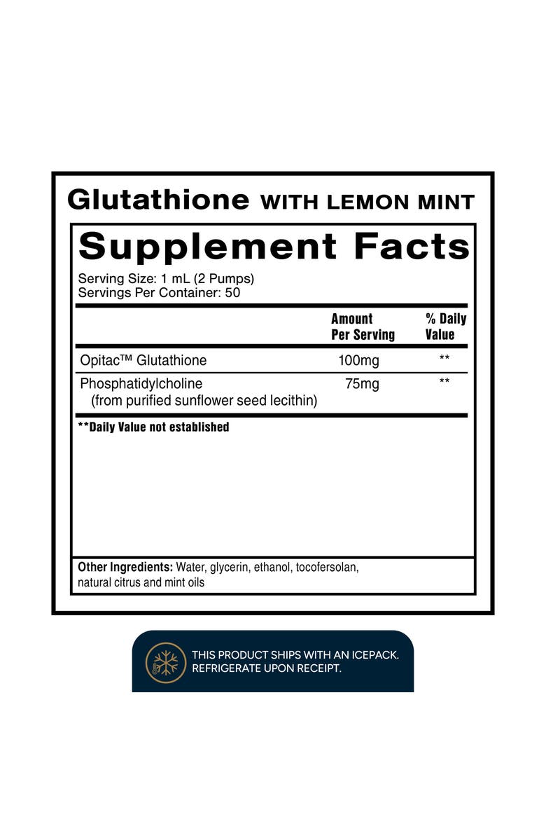 Quicksilver Scientific Liposomal Glutathione Oral Supplement, Alternate, color, NO COLOR