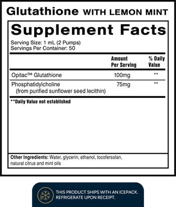 oral liposomal glutathione Quicksilver Scientific Liposomal Glutathione Oral Supplement