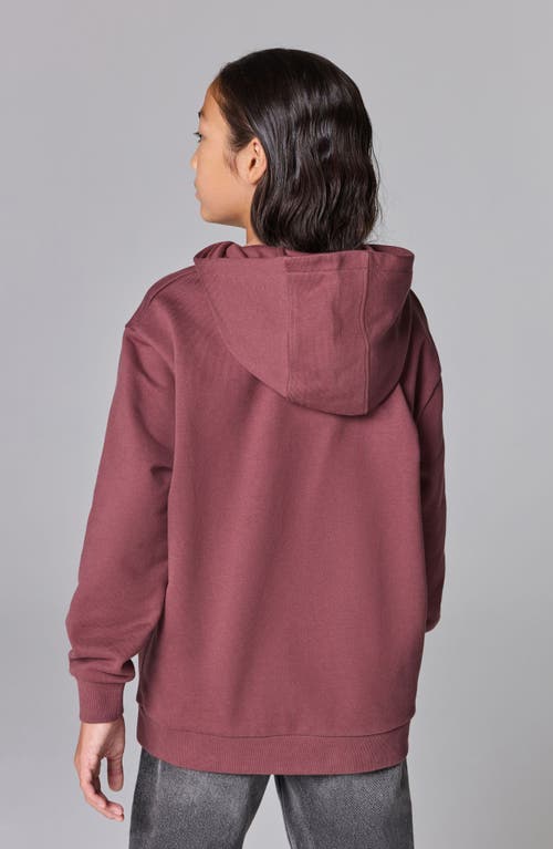 Smallsaints By Allsaints Kids' Oversize Logo Graphic Hoodie In Brown