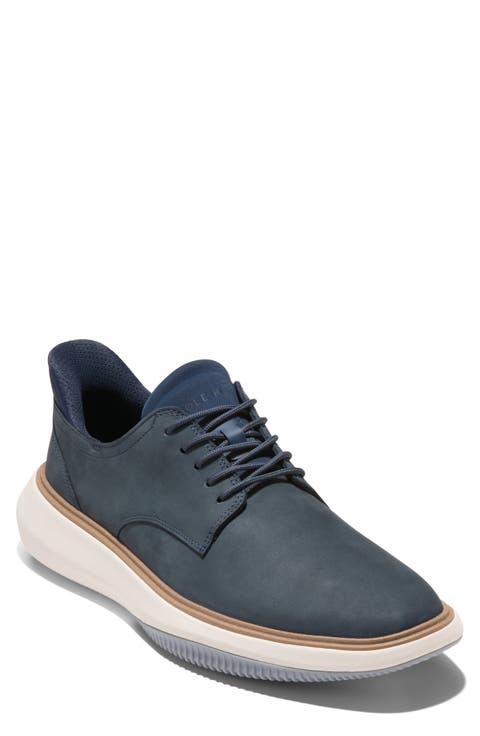 Grand Phaze Leather Plain Toe Quick-On Sneaker