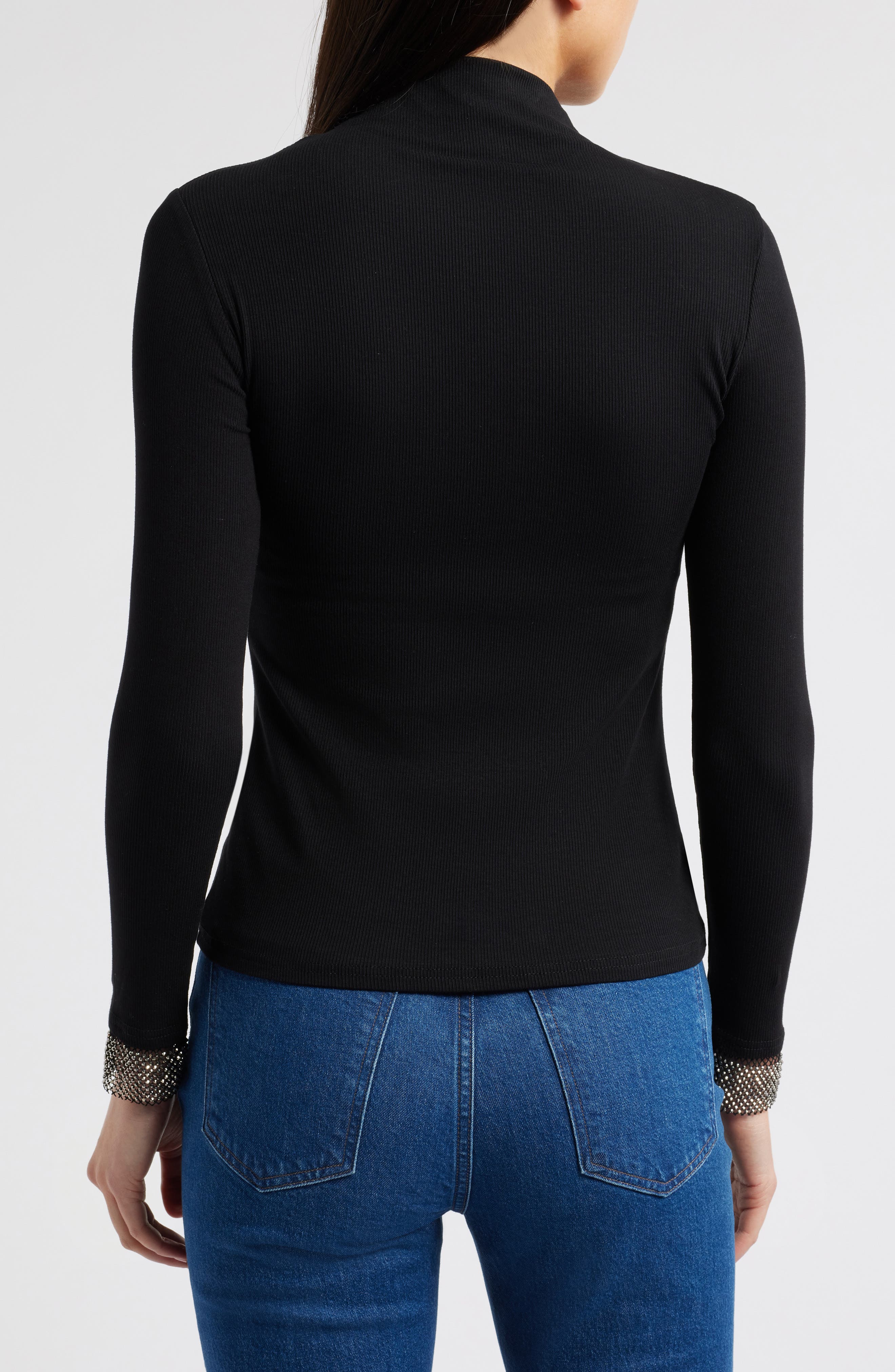 Margot Mesh Yoke Top - image 2