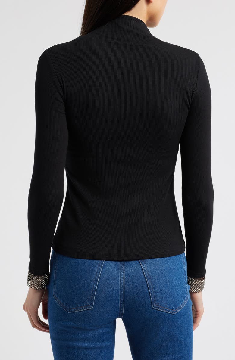 NIKKI LUND Margot Mesh Yoke Top, Alternate, color, 