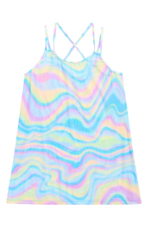 Kids' Mesh Cover-Up Dress (Big Kid)