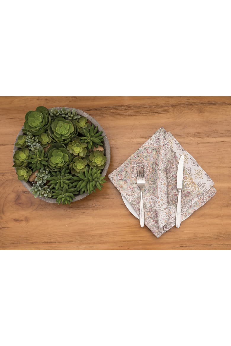 Elaina Cloth Napkin Set of 6, Alternate, color, Blue