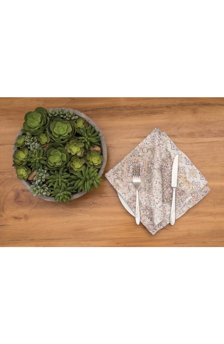 C&F Home Elaina Cloth Napkin Set of 6, Alternate, color, Blue