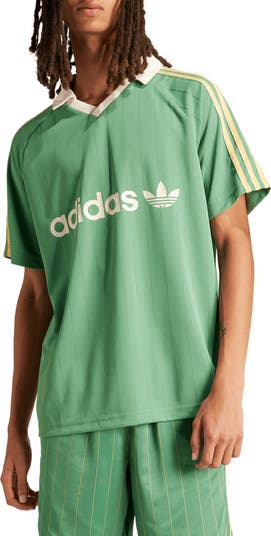 adidas Originals 3-Stripes Pinstripe Jersey | Nordstrom