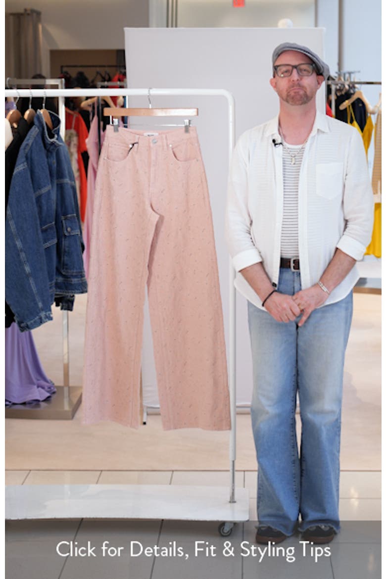 Cameron High Waist Wide Leg Jeans video