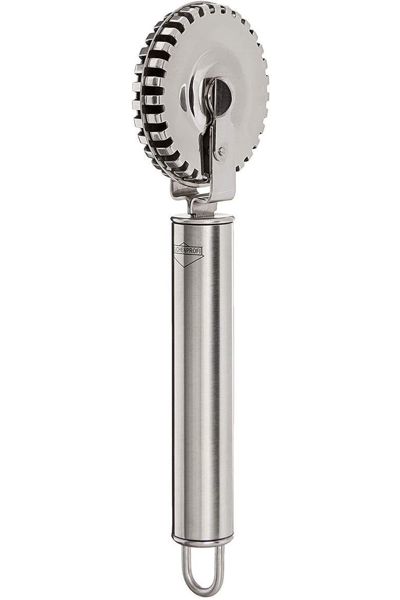 7-Inch Stainless Ravioli Wheel For Cutting and Crimping Pasta Dough, Main, color, Silver