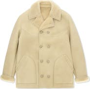 Fortela Shearling Double Breasted Jacket