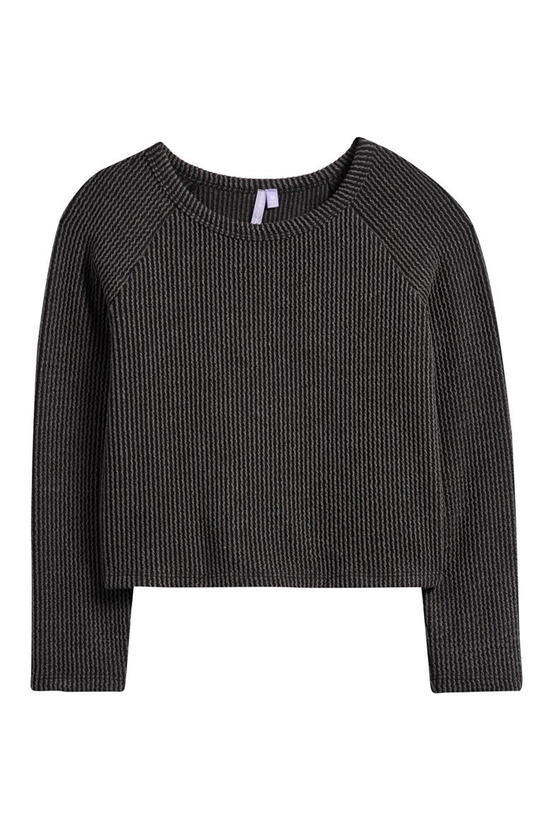 Kids' Rib Top, Main, color, WASHED BLACK
